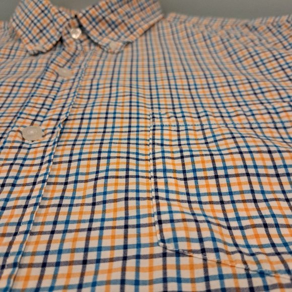 J. Crew Slim Fit men's extra large long sleeve button down plaid shirt - Picture 6 of 12